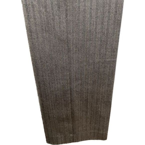 Vintage 90s Herringbone Pleat Front Pants - Picture 8 of 11
